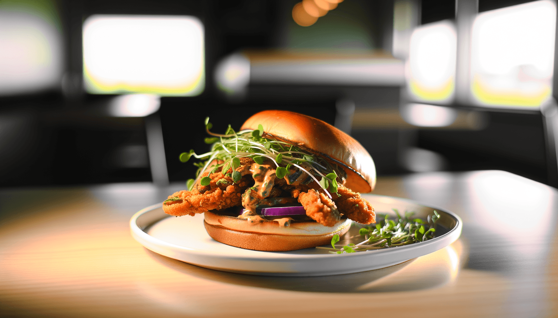 Popeyes Cajun Chicken Sandwich